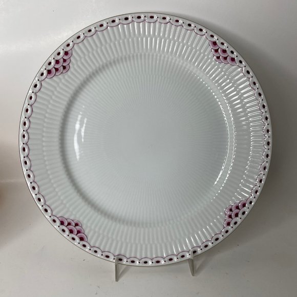 Royal Copenhagen Princess Purple Large Dinner Plate 627 10 3/4" - Picture 13 of 13